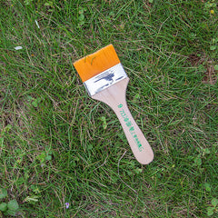 No.9 Yellow bristle brush × 10-Nylon Board Brush for Decoration Work & Handicraft Making