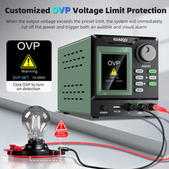 KUAIQU SPPS-D303XR 30V 3A 90W Precision Linear DC Regulated Power Supply for PCB Testing