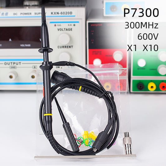 P7300 X1/X10 300MHz Digital virtual handheld oscilloscope probe attenuation ratio of 10:1 probe Telecommunications Industry