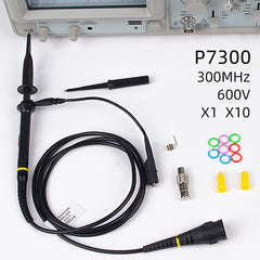 P7300 X1/X10 300MHz Digital virtual handheld oscilloscope probe attenuation ratio of 10:1 probe Telecommunications Industry