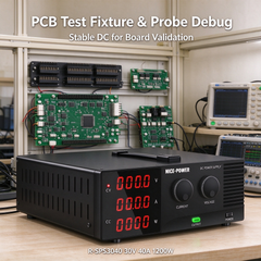 PCB Board Debugging DC Bench Power Supply 30V 40A 1200W NICE-POWER R-SPS3040 with CV/CC Indicators