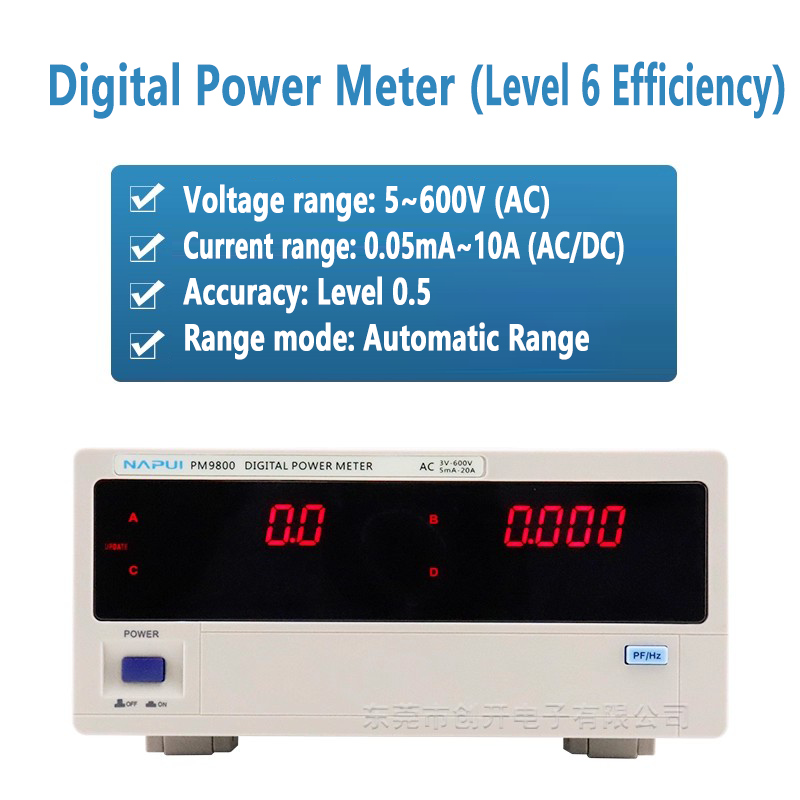AC DC Low Current Digital Power Meter TRMS 600V 10A 40A 6kW 24kW Alarm standby power consumption accuracy 0.2% 0.5% digital energy meter