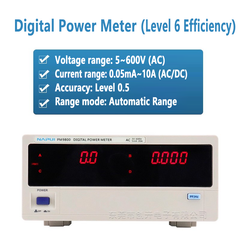 AC DC Low Current Digital Power Meter TRMS 600V 10A 40A 6kW 24kW Alarm standby power consumption accuracy 0.2% 0.5% digital energy meter