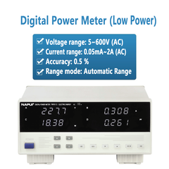 Single-phase Power meter 600V 20A 40A 2A 12kW 24kW 1.2kW AC Low Current Low Power Harmonic High-accuracy Bench TRMS