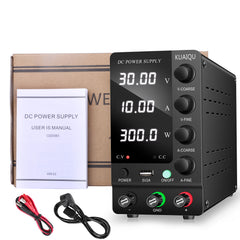 KUAIQU SPS-C3010 30V 10A 300W Bench DC Power Supply for Automotive Electronics Testing