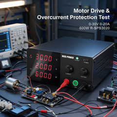 Power Electronics Testing 600W Adjustable DC Power Supply R-SPS3020 0-30V 0-20A from NICE-POWER