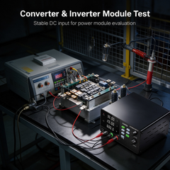 Power Electronics Testing with KUAIQU 30V 20A 600W R-SPS3020S High Power DC Supply with OVP