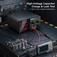 R-SPS12010 0-120V 0-10A 1200W Programmable-Free DC Power Supply for Extended-Range DC Circuit Testing