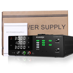 Fuente de alimentación KUAIQU R-SPS6020S-USB de 60 V, 20 A, 1200 W CC, protección contra cortocircuitos OCP, control programable por USB y preajustes de memoria para sistemas de almacenamiento de energía.