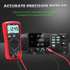 KUAIQU SPPS-D10001-232 - Fuente de alimentación de CC de alto voltaje de 1000 V y 1 A con pantalla a todo color y ajustes preestablecidos de memoria para pruebas de laboratorio y de envejecimiento