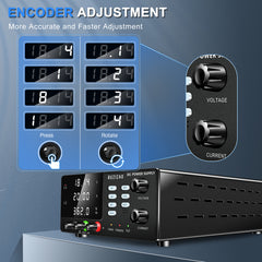 KUAIQU R-SPS6010C Unité d'alimentation haute puissance 60 V 10 A Fonction de courant préréglé Unité de charge de batterie 32 V 48 V Laboratoire/Industrie Texting 