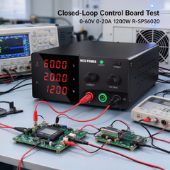 R-SPS6020 DC Bench Power Supply and Laboratory Power Supply 0-60V 0-20A 1200W for Electronic Load Control Board Testing