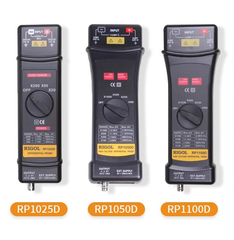 Sondas diferenciales de alto voltaje RIGOL RP1025D, RP1050D, RP1100D de 25 MHz, 50 MHz y 100 MHz. Accesorios para osciloscopios. 