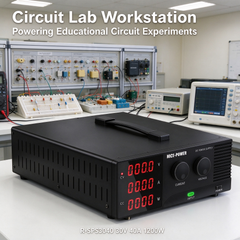 Regulated DC Power Supply for Electrical Engineering Education NICE-POWER R-SPS3040 30V 40A 1200W with Output Control