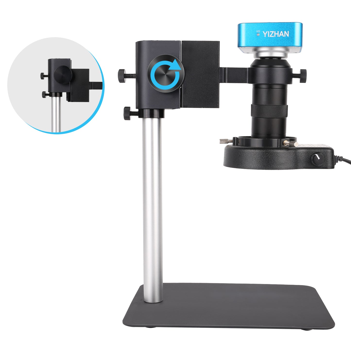 SM130X-XH3007 Digital Microscope, 130X Zoom, 48MP Camera, HDMI USB U Disk for Maintenance & Lab Use