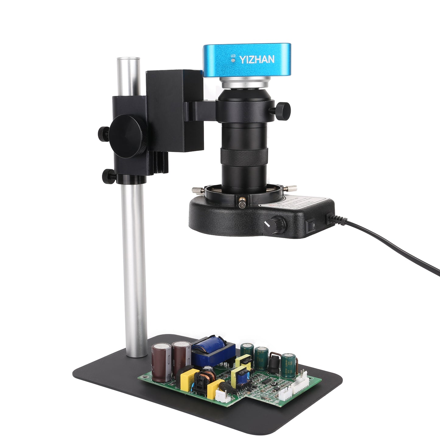 SM130X-XH3007 Digital Microscope, 130X Zoom, 48MP Camera, HDMI USB U Disk for Maintenance & Lab Use