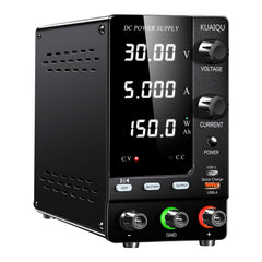 Alimentation CC KUAIQU SPPS-C305C 30 V 5 A, charge intelligente avec affichage Ah, charge USB rapide pour batteries lithium-ion/plomb-acide