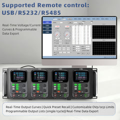 Fuente de alimentación KUAIQU SPPS-K3010 de 30 V, 10 A, 300 W CC, memoria de almacenamiento de microcorriente de 10 μA, interruptor de salida OCP OVP, advertencia de cortocircuito, formas de onda hiperbólicas