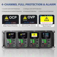 Fuente de alimentación KUAIQU SPPS-K3010 de 30 V, 10 A, 300 W CC, memoria de almacenamiento de microcorriente de 10 μA, interruptor de salida OCP OVP, advertencia de cortocircuito, formas de onda hiperbólicas