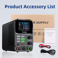 KUAIQU SPPS-K605 60V 5A DC Bench Power Supply with Curve Display for Automotive Electronics Testing