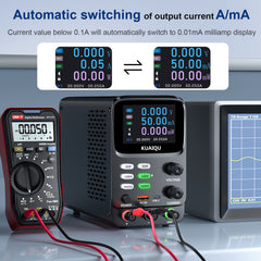 30V 10A High Current DC Power Supply with Real-Time Curve Display for BLDC Motor Drive & Control System Development