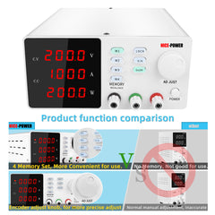KUAIQU SPPS-S2001 200V 1A High Voltage DC Power Supply for Electronic Component Aging Testing