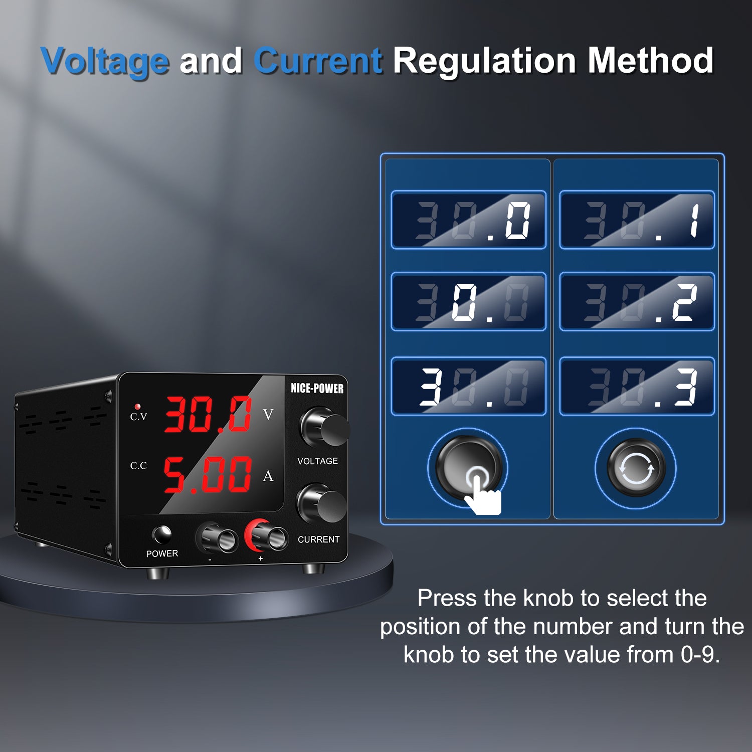 SPS E305 7 Volltage and Current Regulation Method