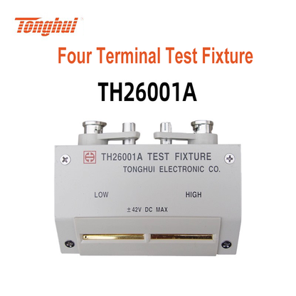 Tonghui Test Fixture TH26048A TH26001A DC ±42V LCR Bridge Accessory 10kHz 13MHz 4 - terminal BNC for Component Quality Control
