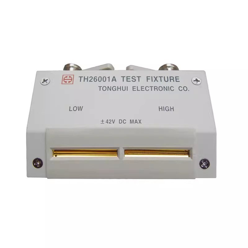 Tonghui Test Fixture TH26048A TH26001A DC ±42V LCR Bridge Accessory 10kHz 13MHz 4 - terminal BNC for Component Quality Control