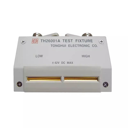 Tonghui Test Fixture TH26048A TH26001A DC ±42V LCR Bridge Accessory 10kHz 13MHz 4 - terminal BNC for Component Quality Control