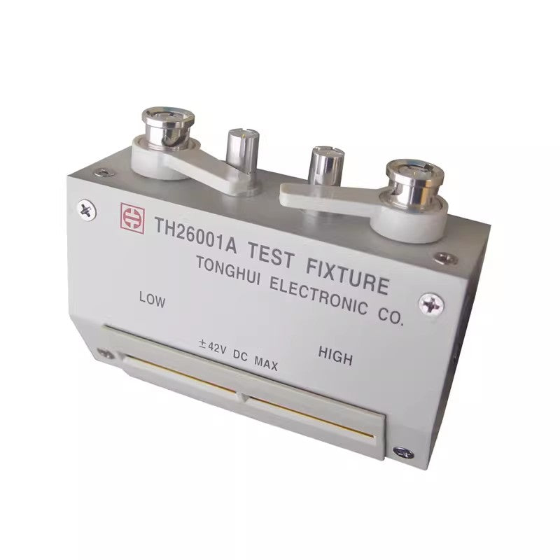 Tonghui Test Fixture TH26048A TH26001A DC ±42V LCR Bridge Accessory 10kHz 13MHz 4 - terminal BNC for Component Quality Control
