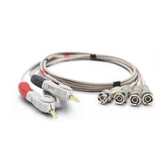 Tonghui TH26004S-1 TH26011CS Línea de prueba KELVIN de cuatro terminales, 10 kHz, 100 kHz, ±42 V, longitud del cable de 0,8 m 