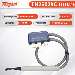 Línea de prueba Tonghui TH26029C TH26027AS Cable de prueba Kelvin de cuatro terminales 5HZ~100kHz ±42V Aplicable a la serie TH2822 