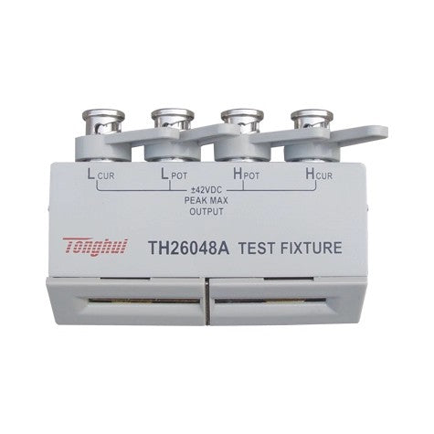 Tonghui Test Fixture TH26048A TH26001A DC ±42V LCR Bridge Accessory 10kHz 13MHz 4 - terminal BNC for Component Quality Control