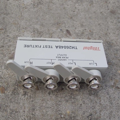 Tonghui Test Fixture TH26048A TH26001A DC ±42V LCR Bridge Accessory 10kHz 13MHz 4 - terminal BNC for Component Quality Control