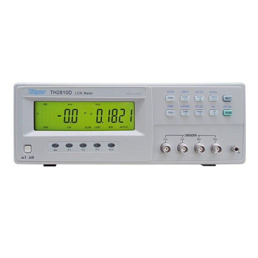 Tonghui LCR Meter TL2812D TH2811D TH2810D Digital Capacitor Meter LCR Tester 30Ω 100Ω for Low Frequency Component Measurement