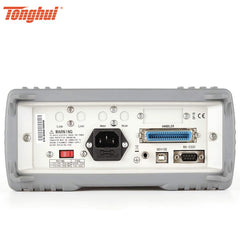 Comprobador de puente digital LCR Tonghui TH2817B+ TH2817C+ Herramienta de medición 50 Hz-100 kHz 10 Ω/100 Ω Almacenamiento USB 