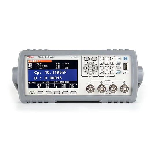 Tonghui TH2810B+ TH2830 LCR Meter High Precision 100Hz 120Hz 1kHz 10kHz Resistance Capacitance Inductance Measurement
