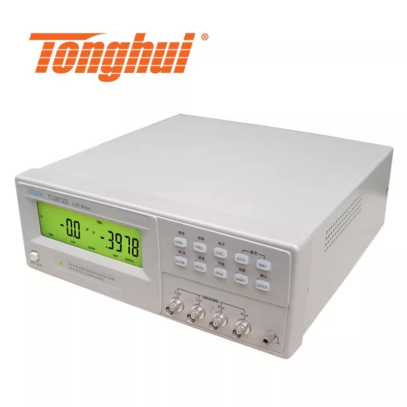Tonghui LCR Meter TL2812D TH2811D TH2810D Digital Capacitor Meter LCR Tester 30Ω 100Ω for Low Frequency Component Measurement