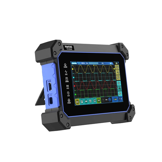 Hantek Full Touch Screen Digital Oscilloscope TO1112 TO1112C TO1112D portable 110Mhz 2-ch + Multimeter +Signal Generator 25 MHz Signal Source