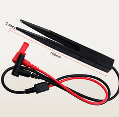 SMD Test Clip Probe, 10mm Open Distance, 250V Multimeter Tweezers  for PCB Repair