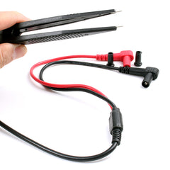 SMD Test Clip Probe, 10mm Open Distance, 250V Multimeter Tweezers  for PCB Repair