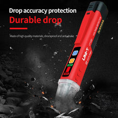 UNI-T UT12M Détecteur de tension 24 V-1 000 V Testeur sans contact Stylo Prise Volt Testeur électrique Crayon