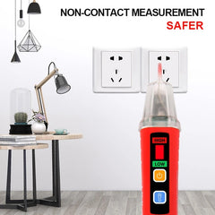 UNI-T UT12M Détecteur de tension 24 V-1 000 V Testeur sans contact Stylo Prise Volt Testeur électrique Crayon