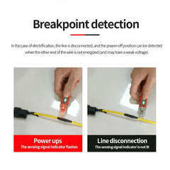 UNI-T UT12M Détecteur de tension 24 V-1 000 V Testeur sans contact Stylo Prise Volt Testeur électrique Crayon
