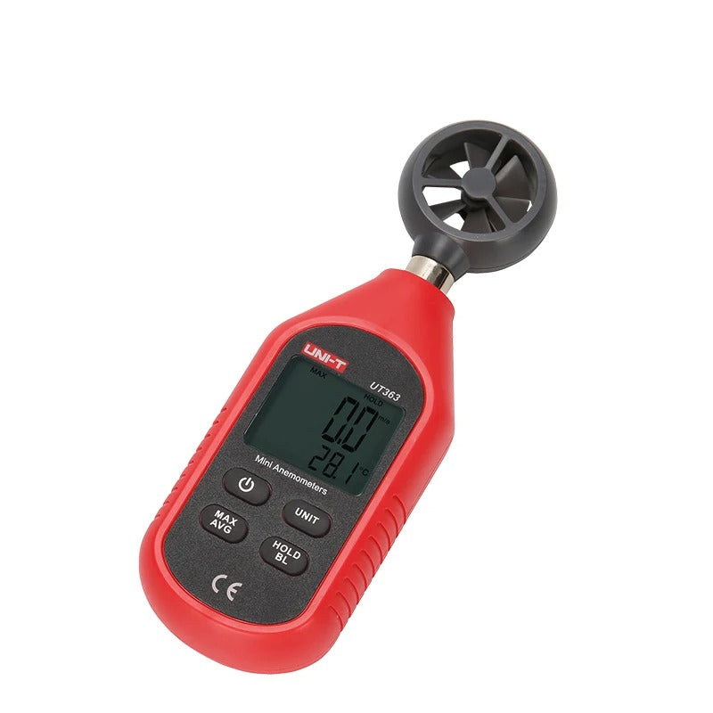 UNI-T UT363 Handheld Anemometer Wind Speed Meter Wind Chill Air Temperature Gauge