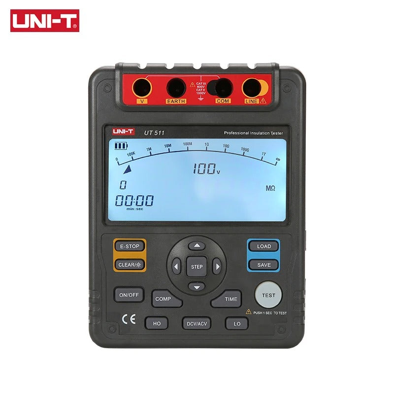 UNI-T UT511 Insulation Resistance Tester 1000V Megohmmeter 