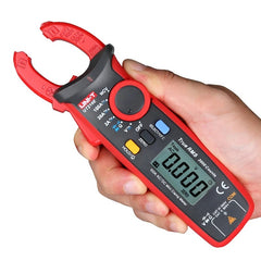 UNI-T UT210A Mini Clamp Meter, 200A AC, Compact 17mm Jaw, 1999 Counts, Manual Range, Lightweight 160g, CAT III 600V