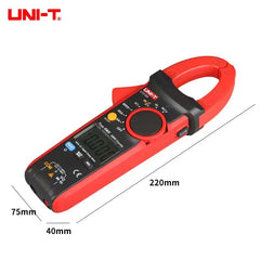 UNI-T UT216A Digital Clamp Meter, 600A AC, True RMS, CAT III 600V, NCV, 6000 Counts, Auto Range, Backlit LCD