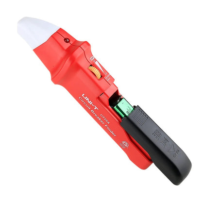 Détecteur de disjoncteur CA UNI-T UT25A avec test NCV/GFCI, émetteur et récepteur 2 en 1, sensibilité réglable, indicateurs LED et buzzer, étanchéité IP67